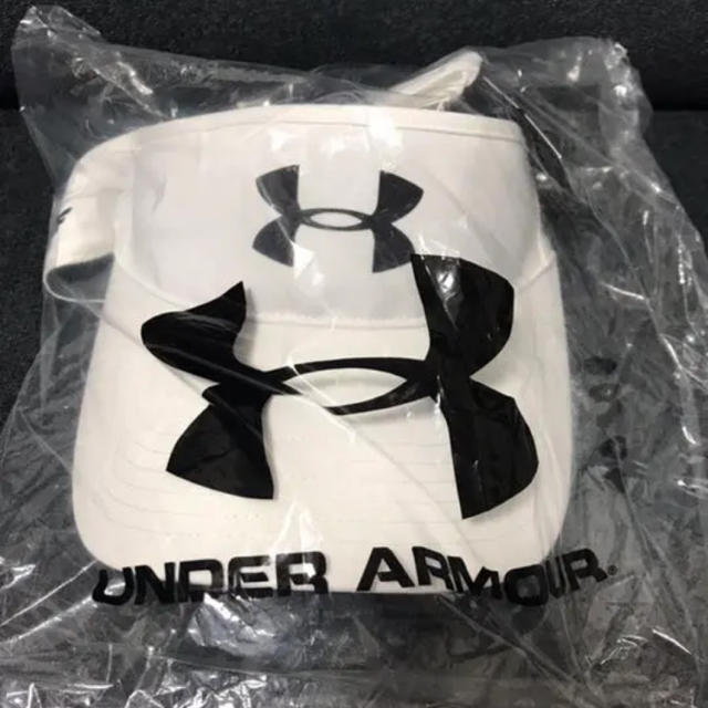 UNDER ARMOUR(アンダーアーマー)の5月お値下げ！アンダーアーマー サンバイザー メンズの帽子(サンバイザー)の商品写真