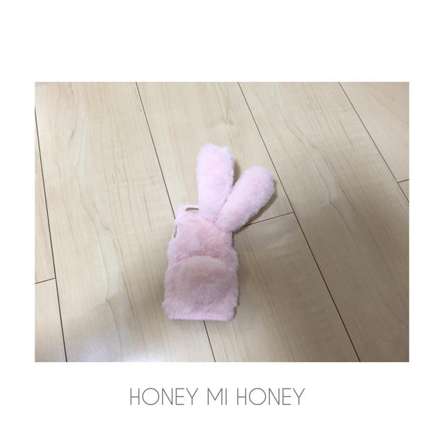 Honey mi Honey(ハニーミーハニー)のうさちゃんiPhone6ケース❤︎ レディースのファッション小物(その他)の商品写真