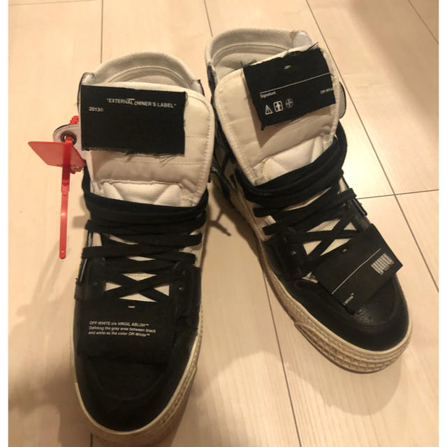 OFF-WHITE  OFF-COURT / オフコート ハイカットスニーカー