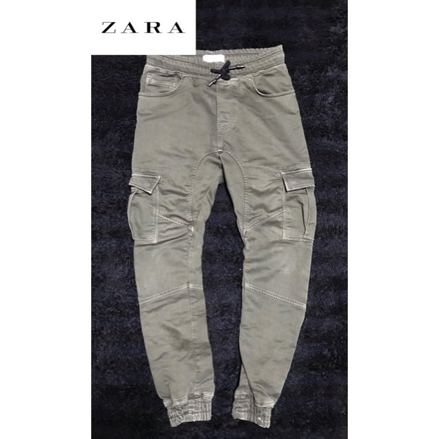 ZARA(ザラ)のZARA ジョガーパンツ メンズ メンズのパンツ(ワークパンツ/カーゴパンツ)の商品写真