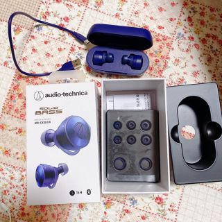 オーディオテクニカ(audio-technica)のaudio-technica - ATH-CKS5TW BL(ヘッドフォン/イヤフォン)