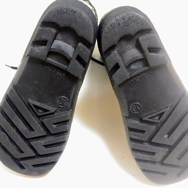 長靴　19 キッズ/ベビー/マタニティのキッズ靴/シューズ(15cm~)(長靴/レインシューズ)の商品写真
