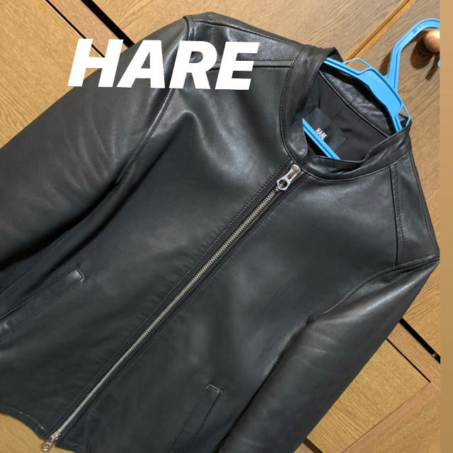 HARE(ハレ)のhare ライダース　シングル メンズのジャケット/アウター(ライダースジャケット)の商品写真