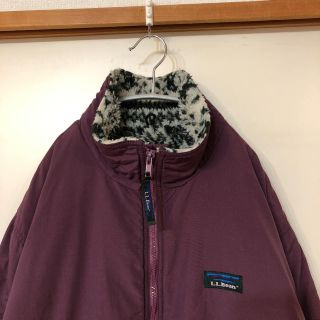 エルエルビーン(L.L.Bean)の貴重 80s ビンテージ USA製 LLビーン ボア フリース アウトドア JK(ブルゾン)