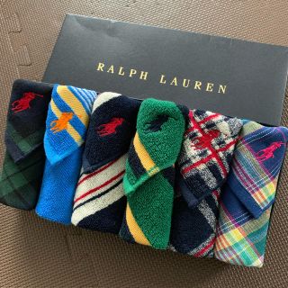 ラルフローレン(Ralph Lauren)のバレンタインのギフト❣️ラルフローレン  ガーゼタオルハンカチ (ハンカチ/ポケットチーフ)