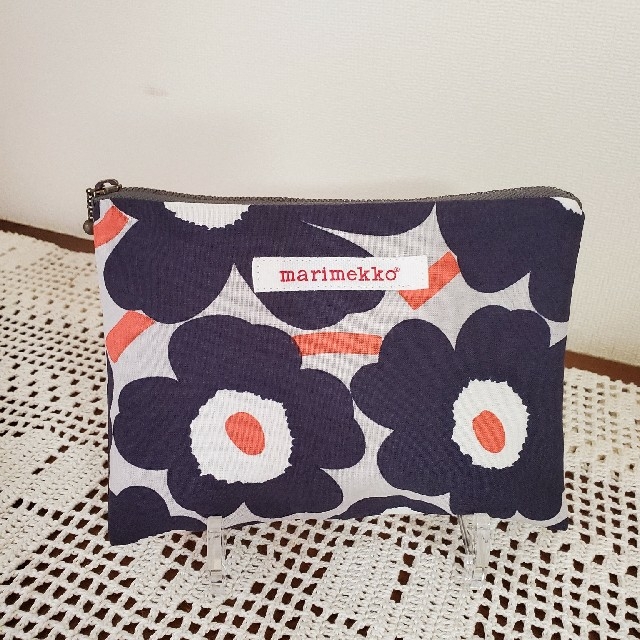 marimekko(マリメッコ)のハンドメイド☆マリメッコぺたんこポーチ ハンドメイドのファッション小物(ポーチ)の商品写真