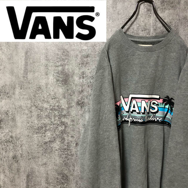 VANS(ヴァンズ)の【サンダーリップス様専用☆】VANS☆サーフビッグロゴプリントビッグスウェット メンズのトップス(スウェット)の商品写真