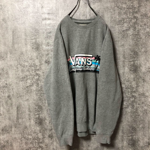 VANS(ヴァンズ)の【サンダーリップス様専用☆】VANS☆サーフビッグロゴプリントビッグスウェット メンズのトップス(スウェット)の商品写真