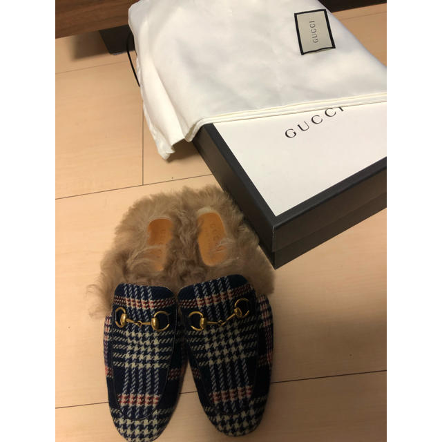 Gucci(グッチ)のグッチ プリンスタウン チェック メンズの靴/シューズ(サンダル)の商品写真