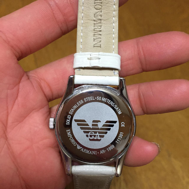 Emporio Armani(エンポリオアルマーニ)の格安♡アルマーニ腕時計 レディースのファッション小物(腕時計)の商品写真