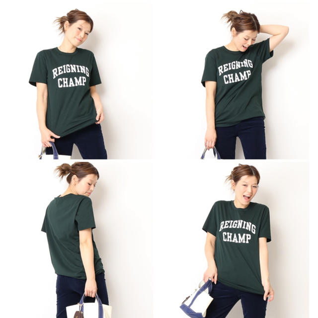 DEUXIEME CLASSE(ドゥーズィエムクラス)のDeuxieme Classe ★REIGNING CHAMPロゴＴシャツ★ レディースのトップス(Tシャツ(半袖/袖なし))の商品写真