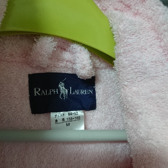 POLO RALPH LAUREN(ポロラルフローレン)のラルフローレン バスローブ(ピンク) レディースのルームウェア/パジャマ(ルームウェア)の商品写真