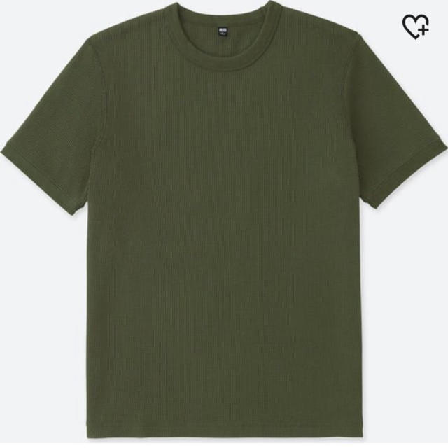 UNIQLO(ユニクロ)の【専用】UNIQLO ワッフル　Tシャツ　2点 メンズのトップス(Tシャツ/カットソー(半袖/袖なし))の商品写真