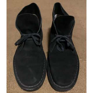 クラークス(Clarks)のClarks デザートブーツ ブラック  26cm(ブーツ)