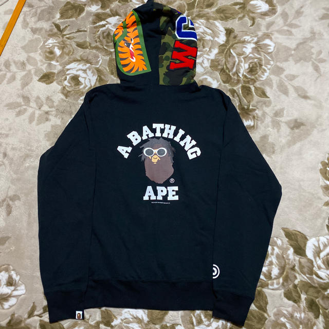 BAPE WIZKHALIFA PULLOVER HOODIE XL 黒 | hartwellspremium.com