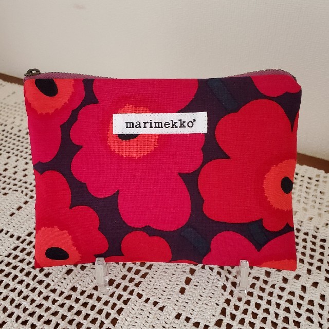 marimekko(マリメッコ)のハンドメイド☆マリメッコぺたんこポーチ ハンドメイドのファッション小物(ポーチ)の商品写真