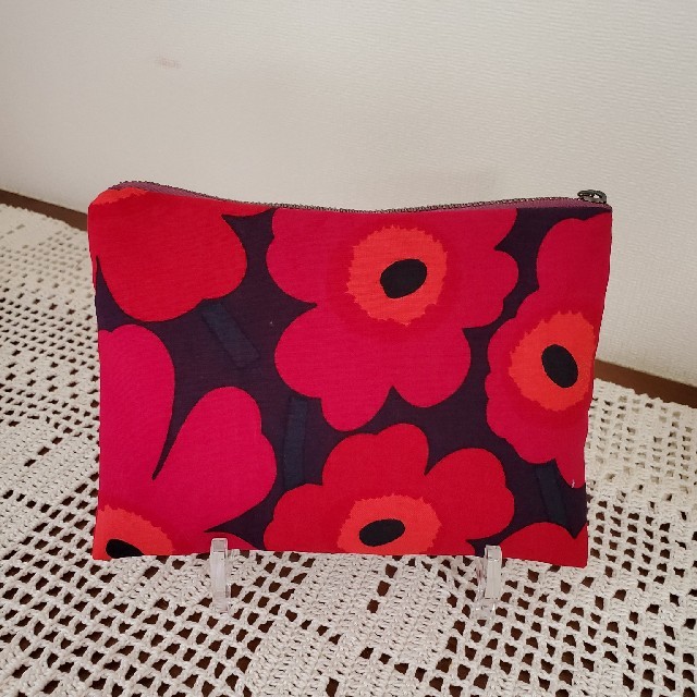 marimekko(マリメッコ)のハンドメイド☆マリメッコぺたんこポーチ ハンドメイドのファッション小物(ポーチ)の商品写真