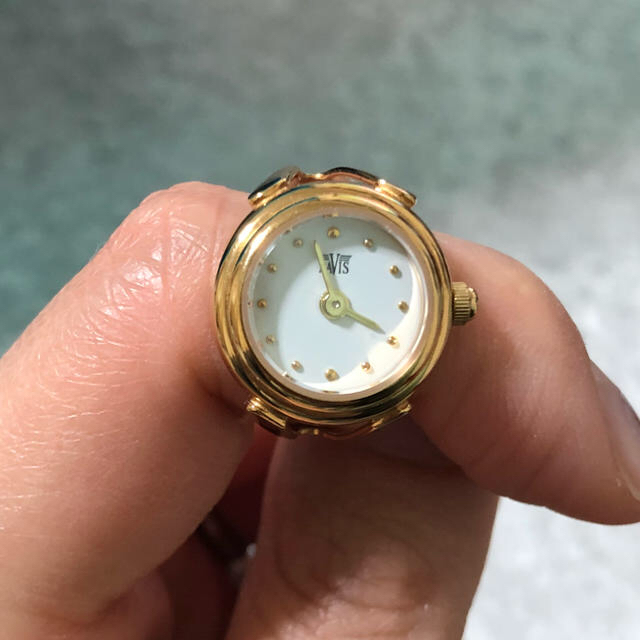 DAVIS ring watch パリ製指時計 フランスゴールドカラー DAVIS ring watch パリ製指時計 フランスゴールドカラー