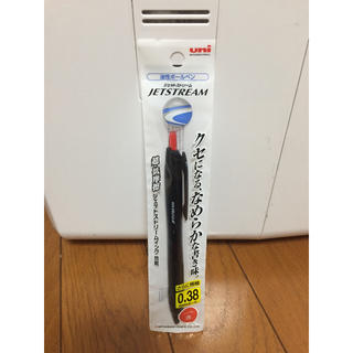 ミツビシエンピツ(三菱鉛筆)のジェットストリーム 赤色 超極細 0.38mm ボールペン 三菱鉛筆(ペン/マーカー)