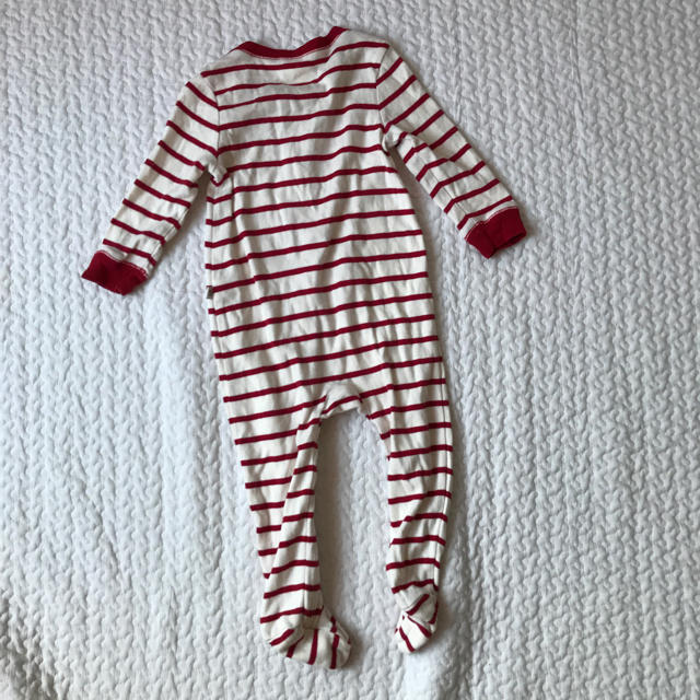 babyGAP(ベビーギャップ)のベビーギャップ  足つきロンパース カバーオール12-18M 80cm キッズ/ベビー/マタニティのベビー服(~85cm)(カバーオール)の商品写真