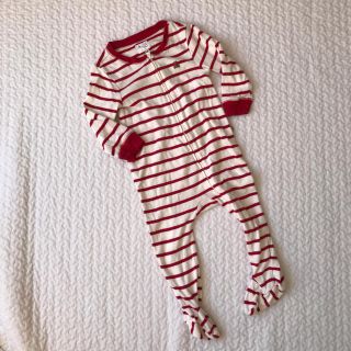 ベビーギャップ(babyGAP)のベビーギャップ  足つきロンパース カバーオール12-18M 80cm(カバーオール)