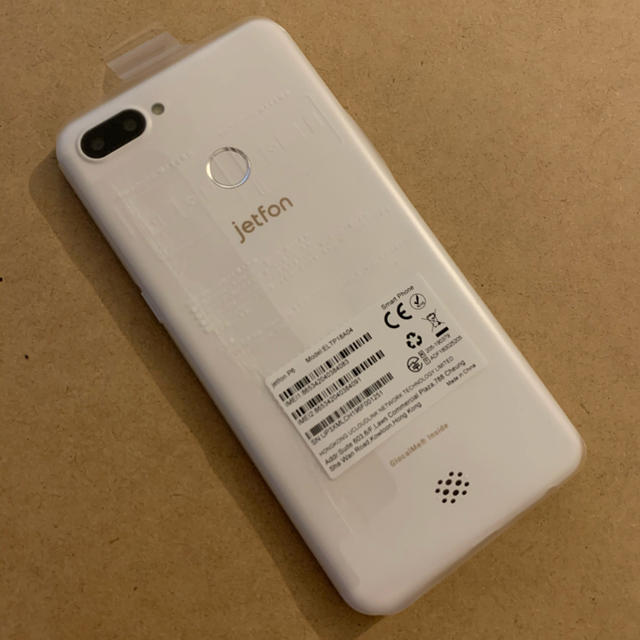 jetfon P6　ほぼ未使用　SIMフリー スマホ/家電/カメラのスマートフォン/携帯電話(スマートフォン本体)の商品写真