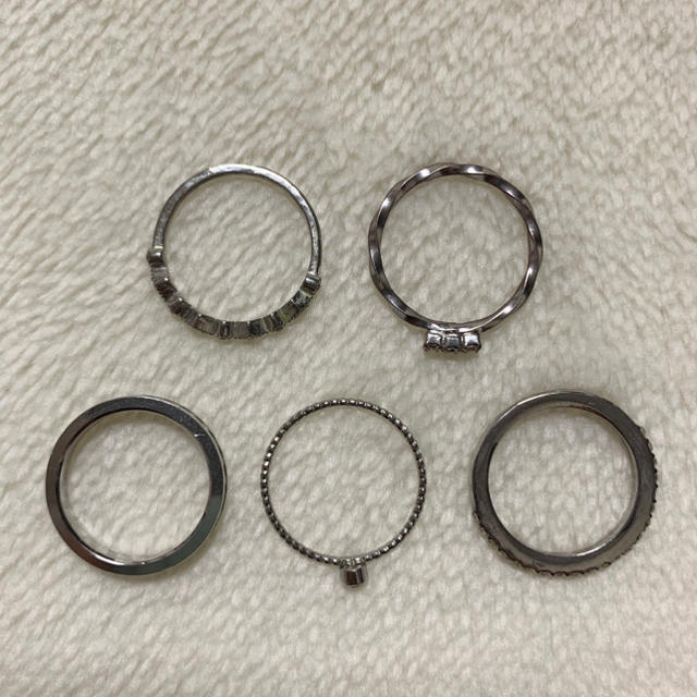 Lochie(ロキエ)のvintage stone ring set 💍 レディースのアクセサリー(リング(指輪))の商品写真