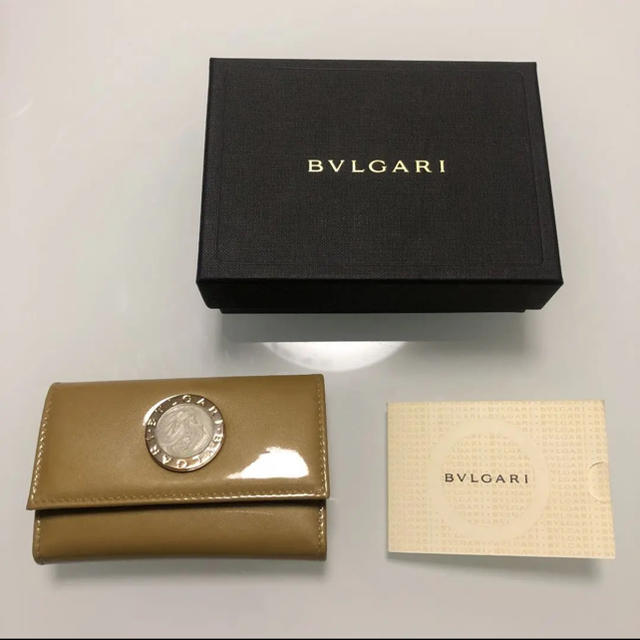 BVLGARI(ブルガリ)のブルガリ　6連キーケース　エナメルレザー レディースのファッション小物(キーケース)の商品写真