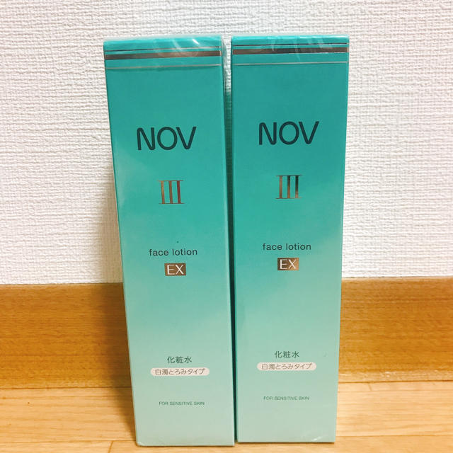NOV - ユニ様 ノブⅢ フェイスローションEX 新品 3本