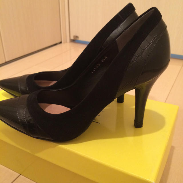 POOL SIDE(プールサイド)の新品♡プールサイド黒パンプス レディースの靴/シューズ(ハイヒール/パンプス)の商品写真
