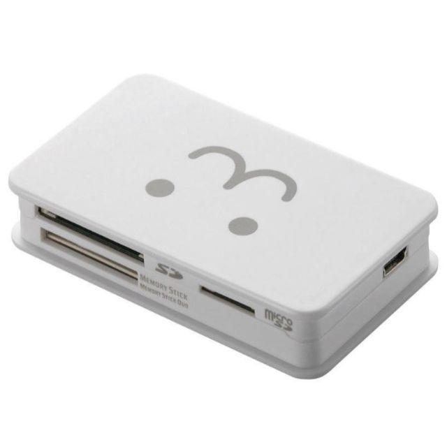 ELECOM(エレコム)のELECOM USB カードリーダライタ SD MS CF 対応 ケーブル付 スマホ/家電/カメラのPC/タブレット(PC周辺機器)の商品写真