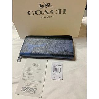 コーチ(COACH)のコーチ 長財布 F57802 迷彩柄 カモフラージュ アコーディオン 新(長財布)