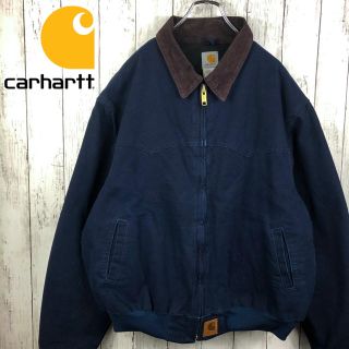 カーハート(carhartt)の【希少】【メキシコ製】【カーハート】デトロイトジャケット☆ダック☆XXL☆濃紺(カバーオール)