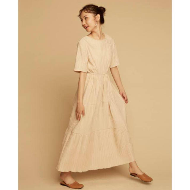 natural long dress RANDEBOO