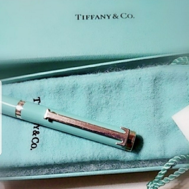 Tiffany & Co.(ティファニー)の（箱なし）TIFFANY&Co. ティファニーブルーボールペン インテリア/住まい/日用品の文房具(ペン/マーカー)の商品写真