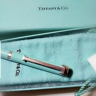 ティファニー(Tiffany & Co.)の（箱なし）TIFFANY&Co. ティファニーブルーボールペン(ペン/マーカー)