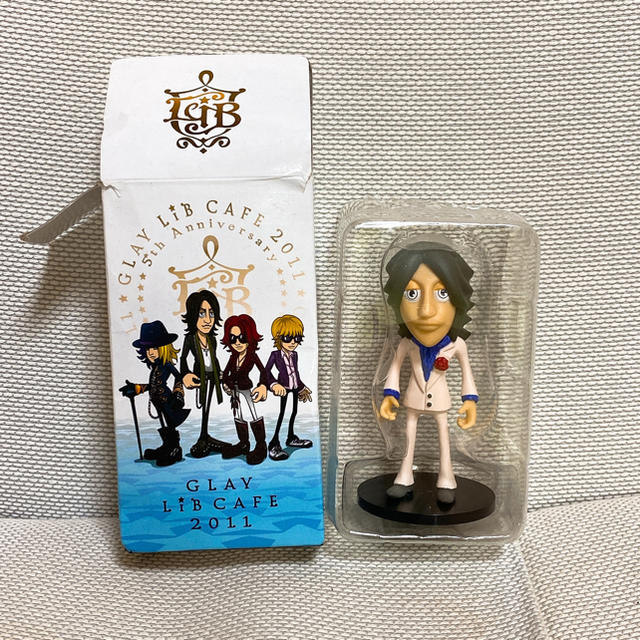 GLAY グレイ HISASHI しゃべ フィギュア LiB CAFE 2011 限定品 GLAY グレイ HISASHI しゃべ フィギュア LiB CAFE 2011 限定品