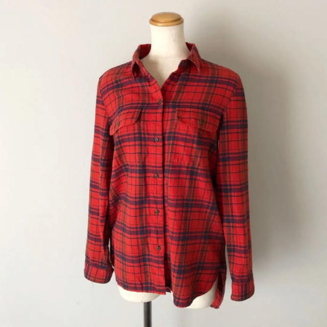 J.Crew(ジェイクルー)のMadewell チェック柄フランネルシャツ ネルシャツ レディースのトップス(シャツ/ブラウス(長袖/七分))の商品写真