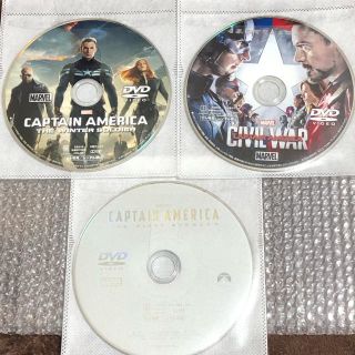 マーベル(MARVEL)のMARVEL MCU DVD キャプテン・アメリカ 3部作(外国映画)