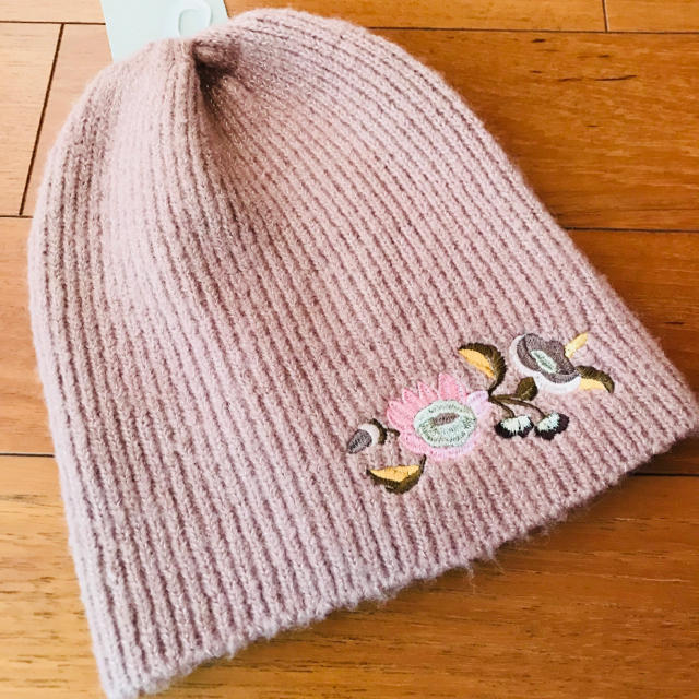 ZARA KIDS(ザラキッズ)のキュートなニット帽‪♡‬ 素材も心地よい ZARA KIDS キッズ/ベビー/マタニティのこども用ファッション小物(帽子)の商品写真