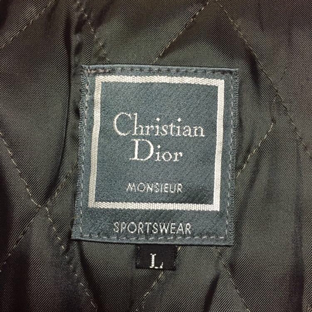 ンディオー ChristianDior ディオール ラムレザー ヌバックコート 8A センチ