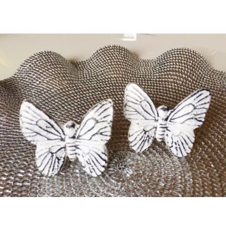 フランフラン(Francfranc)のfrancfranc 🦋お洒落ノブ×２(日用品/生活雑貨)