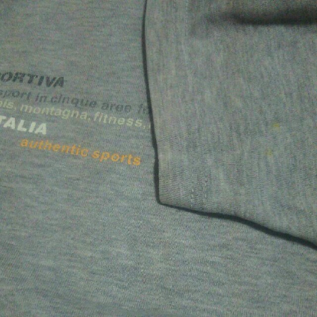 FILA(フィラ)のFILA プリント 半袖Tシャツ Lサイズ グレー フィラ カジュアル スポーツ レディースのトップス(Tシャツ(半袖/袖なし))の商品写真