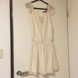 ザラ(ZARA)のZARAシフォンワンピース(ミニワンピース)