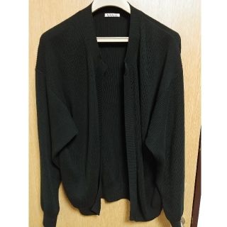 アンユーズド(UNUSED)の19ss auralee RIB KNIT CARDIGAN(カーディガン)