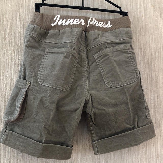 INNER PRESS(インナープレス)のINNER PRESS  コーディロイ ハーフパンツ  130 キッズ/ベビー/マタニティのキッズ服女の子用(90cm~)(パンツ/スパッツ)の商品写真