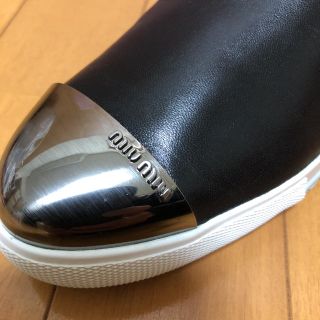 ミュウミュウ(miumiu)の miu miuのサイドゴアブーツ(ブーツ)