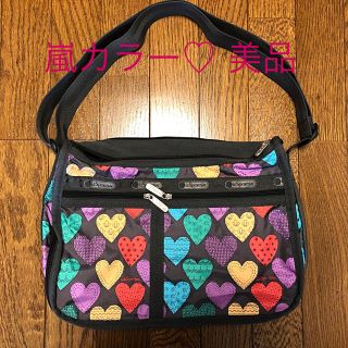 レスポートサック(LeSportsac)のレスポートサック　ハート柄ショルダー(ショルダーバッグ)