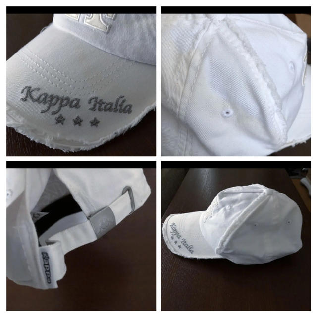 Kappa(カッパ)のKAPPA GOLF 白 キャップ スポーツ/アウトドアのゴルフ(その他)の商品写真