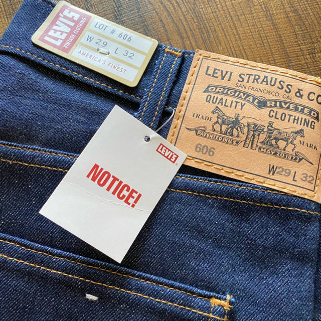 JOURNAL STANDARD(ジャーナルスタンダード)の LEVIS VINTAGE 1969 606JEANS RIGID M8017 レディースのパンツ(デニム/ジーンズ)の商品写真